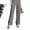 Grey, variant on Women's Suit Pants Plain Straight Leg Beige XS (2)