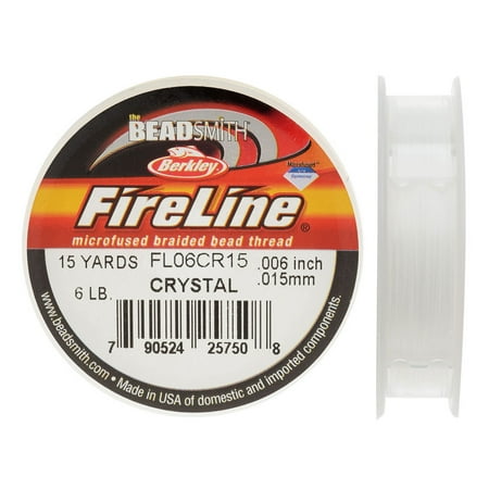 Braided Bead Thread - FireLine Braided Beading Thread, 6lb Test and 0.006