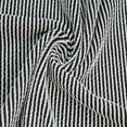 thumbnail image 4 of 57" Wide Poly Rayon Spandex Rib Knit Fabric by the Yard  - 240 GSM, Medium Weight, Soft & Breathable, 4-Way Stretch - Ideal for Clothing, Drapery, Tops & DIY -Black Ivory, 4 of 4