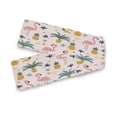 thumbnail image 7 of Yayeee Table Runner 90 inches Long Home Kitchen Dinning Party Decoration, Flamingo Pattern, 7 of 7