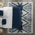 thumbnail image 5 of Mason Brooks Indigo Shag CG80A Transitional Geometric 2'6" X 8' Area Rug, 5 of 6