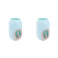 thumbnail image 1 of sweethay Exprimidor automático de de dientes, dispensador de manos libres montado en la pared, estante de de dientes para baño, baño, azul Azul 2Conjunto, 1 of 6