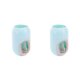 thumbnail image 1 of Matsuzay Exprimidor automático de de dientes, dispensador de manos libres montado en la pared, estante de de para baño, baño, azul Azul 2piezas Matsuzay CBP137787, 1 of 6