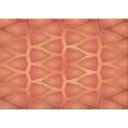 thumbnail image 1 of Ahgly Company Indoor Rectangle Patterned Construction Cone Orange Area Rugs, 5' x 8', 1 of 1