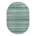 thumbnail image 3 of Unique Loom Gemstone Collection Area Rug - Topaz (5' 3" x 8' Oval Green/Olive), 3 of 7