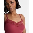 thumbnail image 4 of No Boundaries Sequin Lace Trim Cami Top, Women's XXS-XXL, 4 of 5