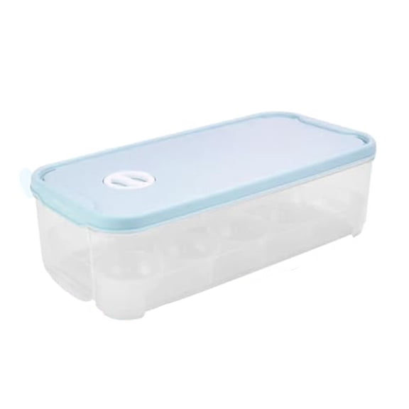 Aoqianlan Stackable Transparent Egg Storage Box: sturdy Organizer for Freshness!