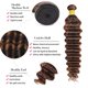 thumbnail image 3 of Extensiones de cabello ZevPiul P4/30, marrón oscuro, ondas sueltas, 3 x 40 cm, 3 of 7
