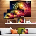 thumbnail image 3 of Illuminating Human Head Fractal - Abstract Canvas Wall Art Print, 3 of 4