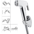 thumbnail image 3 of Soporte de manguera para rociador de ducha y bidé para inodoro - Juego de soporte de pared multifuncional para rociador de ducha y bidé para inodoro y baño, 3 of 5