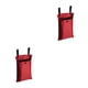 thumbnail image 4 of Bolsa colgante delantera Eigraketly para scooter organizador de almacenamiento motocicleta accesorio Negro Rojo 2piezas, 4 of 6