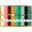 Gold Framed Version, variant on Minecraft - Pixel Bars Wall Poster, 22.375" x 34"