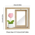 thumbnail image 3 of TIMIFIS Composite Board Photo Frames, Home Decor Double-Sided Rotating Photo Frame - 6 Inch Replaceable Picture Essentialed Gift Giving Items Creatives Desk Decor, 3 of 6