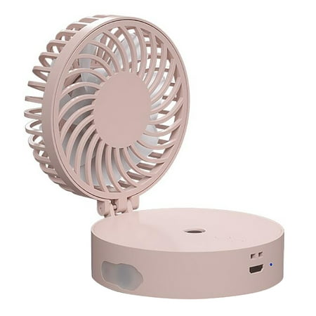 

Portable Water Spray Mist USB Rechargeable with LED Lighting Fan Pink