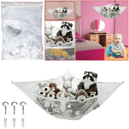 

Sunhillsgrace Office&Craft&Stationery Teddy Soft Childs Toy Bedroom Nursery K Hammoc Mesh Large Baby Net Tidy Storage Tools & Home Improvement