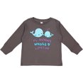 thumbnail image 3 of Inktastic My Nonni Whale-y Loves Me Boys or Girls Long Sleeve Toddler T-Shirt, 3 of 5
