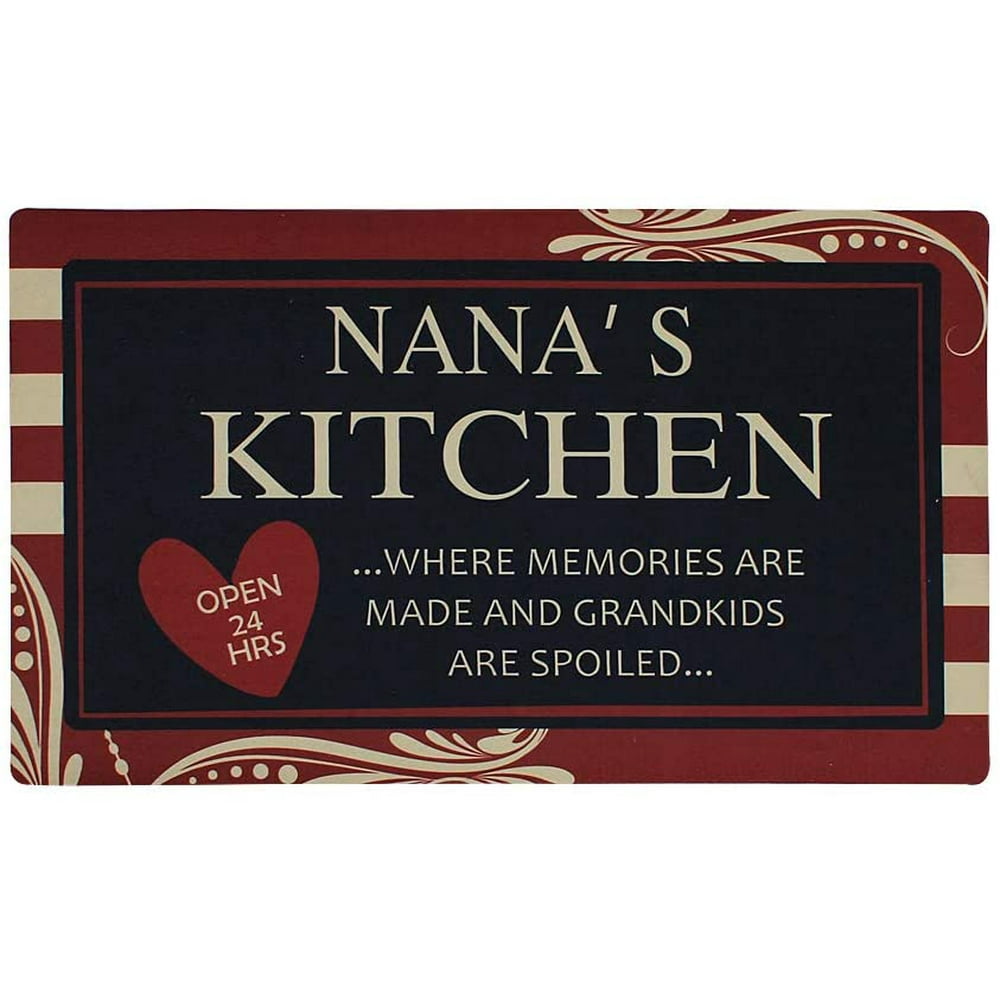Nana's Kitchen Door Mat Indoor Entry Way Doormat for Front Door Patio