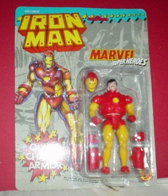 vintage iron man action figure