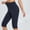 *Navy, variant on ClodeEU Women's High Waisted Capri Yoga Leggings with Pockets,Slim Fit Capri Athletic Pants for Workout and Fitness White,Womens Plus S