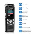 thumbnail image 3 of Voice Activated Digital Audio Voice Recorder 8GB 16GB 32G Noise Cancelling Recording PCM, 3 of 7