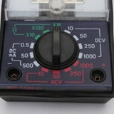 DC/AC 1000V Voltmeter 250mA Ammeter 1KΩ Resistance Meter Analog ...