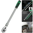 thumbnail image 2 of 72 Tooth Extendable Ratchet Wrench Adjustable 8 Setting Long Handle, 2 of 12