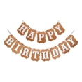 thumbnail image 1 of Langgg Drapeau Carré Lettre d'Anniversaire, 1 of 7