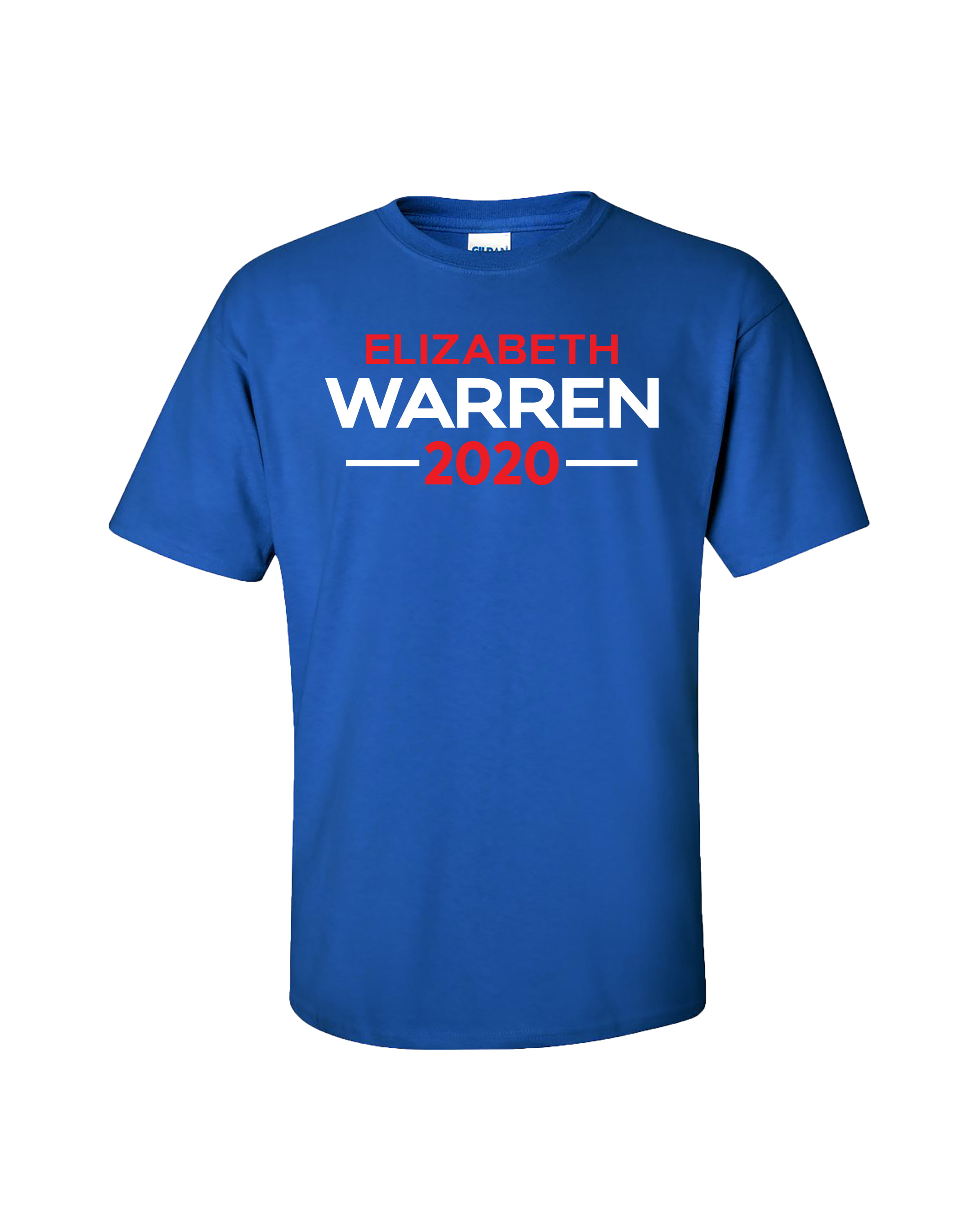 Warren Has A Plan for That Men's Short Sleeve T-shirt Black Cotton Graphic Tee 