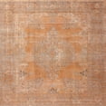 thumbnail image 1 of Ahgly Company Machine Washable Indoor Square Traditional Sandy Brown Area Rugs, 5' Square, 1 of 7