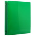thumbnail image 2 of JAM Paper Plastic Binders, 1 inch, 3 Metal Rings, Green, 1 Pack, 2 of 6
