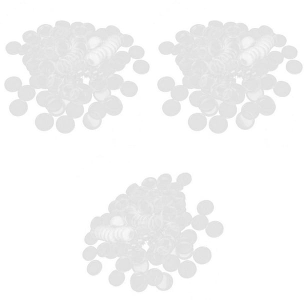 21 mm 30 mm 27 mm Cápsulas de soporte de monedas Caja de contenedores de monedas de plástico circular hermético Coleccionables, 300 piez