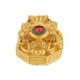 thumbnail image 3 of Elegant Gold Office Toad Decor Resin Figurine Feng Shui Desktop Sculpture Home Accessory for Prosperity, 3 of 5