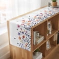 thumbnail image 6 of Table Runners 90 Inches Long Dress Scarves, Spring Floral Farmhouse Coffee/Dining/Kitchen Table Runner for Living Room, Elegant Pastoral Flowers Botanical 13x90 Inch, 6 of 9