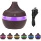 thumbnail image 1 of 300 ML Ultrasonic Humidifier Deep Wood Grain Essential Oil Cool Air Mist Aroma Diffuser, 1 of 5