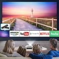 thumbnail image 3 of Artlii Enjoy 3 Portable Bluetooth Projector, 5G WiFi, Full HD Native 1080P Projector, 300'' Display, Dolby Supported, Miracast, Keystone, Zoom, 3 of 4
