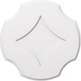 thumbnail image 1 of Ekena Millwork CMP24PL 24 Po OD x 8,25 Po Carré Percival Architectural Grade Médaillon de Plafond Contemporain PVC, 1 of 1