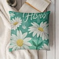 thumbnail image 3 of YINGXI Pillow Cover Pillow Case Decor for Sofa Couch（Green 18x18in, 3 of 5
