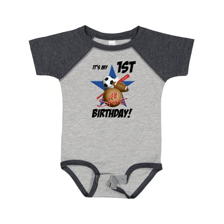 

Inktastic 1st Birthday All Stars Gift Baby Boy Bodysuit