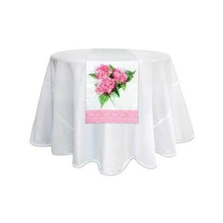 UPC 762152833508 product image for Pack of 2 Hydrangea Pink and White Decorative Flower Table Runner 68