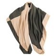 thumbnail image 2 of UJNDER Women's Satin Silk-like Square Scarf Lightweight Draped Neckwear for Adult Elegant Everyday Wear and Styling Scarf for Women,Green_004,One Size, 2 of 5