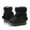 Black, variant on Babysbule Girls Shoes Toddler Snow Boots For Boys Girls Kids Outdoor Shoes Non Slip Booties With Side Zipper