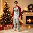 thumbnail image 2 of Lvotionpl 2026 Family Christmas Pajamas Matching Sets, Matching Family Christmas Pjs Long Sleeve Top & Pants Set Matching Holiday Family Pajama Xmas Sets, 2 of 5