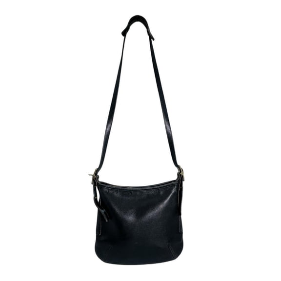 Pre-Owned Coach K0D-9204 Leather Shoulder Bag, Crossbody, Black