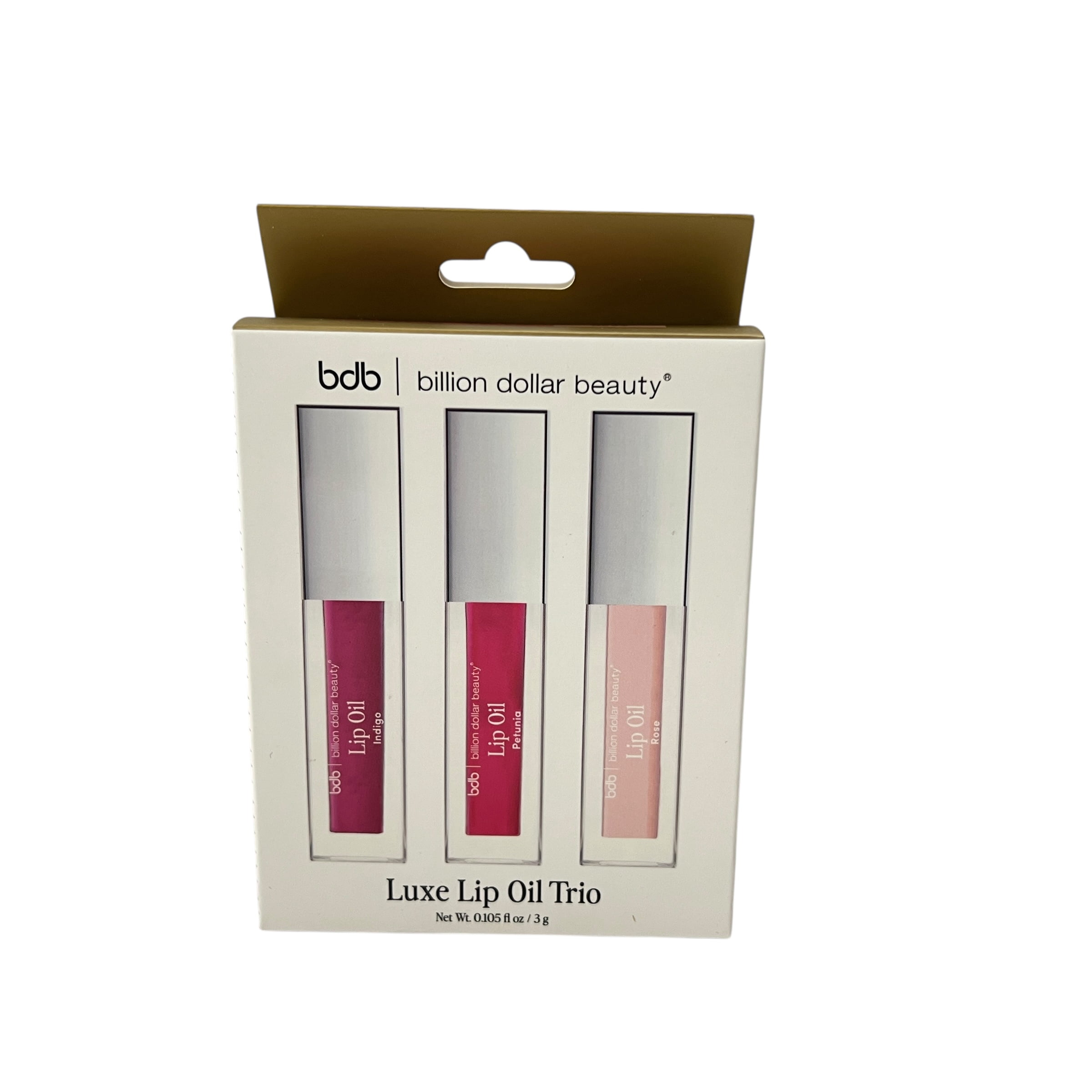 Billion Dollar Beauty Luxe Lip Oil Trio 3g