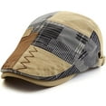 thumbnail image 5 of CoCopeaunts Newsboy Cap Beret Hats for Men Spring Autumn Winter Windproof Street Beret Hat Retro England Hat Peaked Painter Caps, 5 of 7
