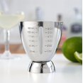 thumbnail image 5 of 18/8 Stainless Steel Double Jigger for Bartending, Cocktail Measuring Jigger for Bartender with Graduated Marking 1 oz to 6 oz Heavy Duty Shot Measure Cup (Set of 2), 5 of 5