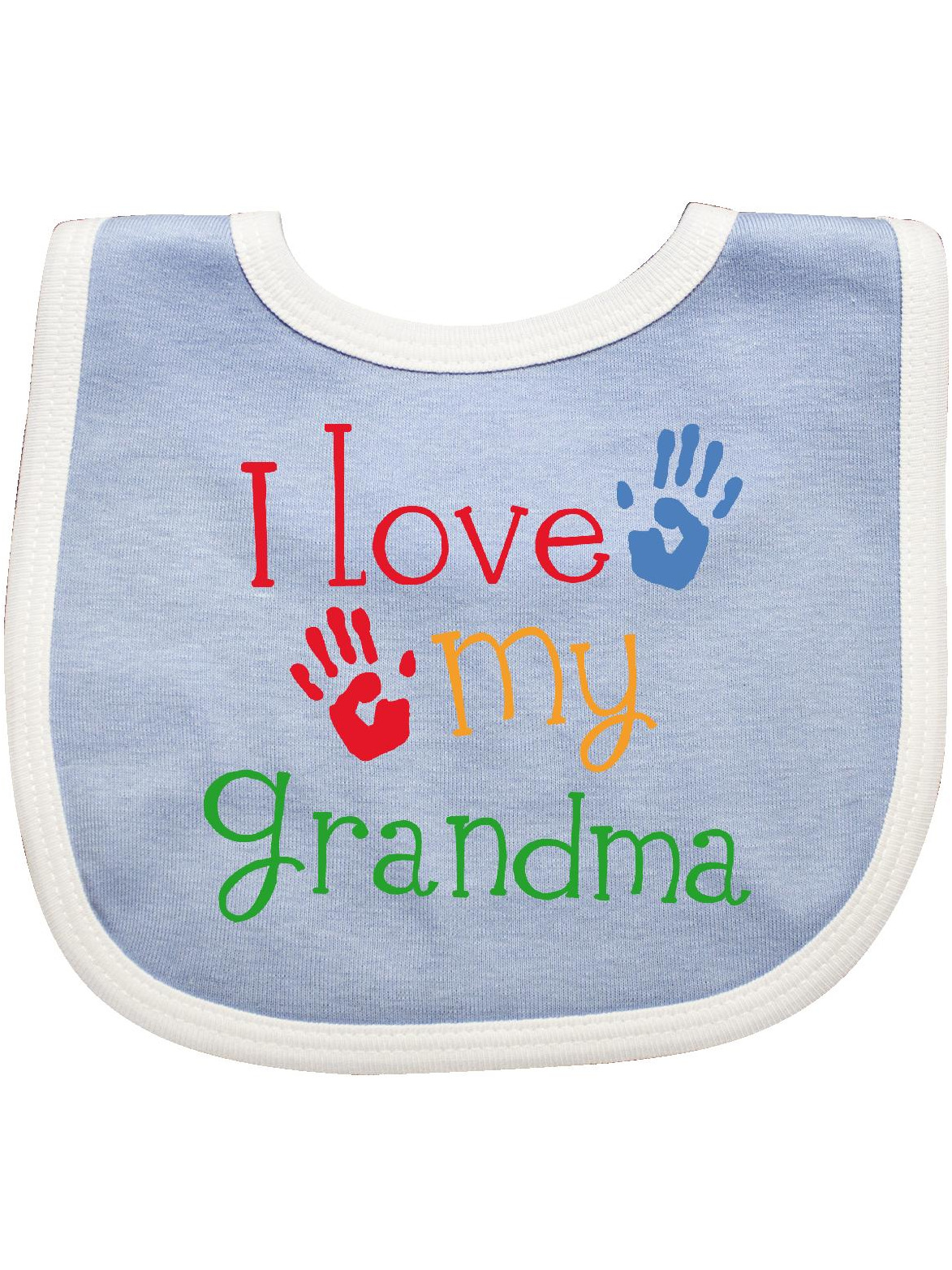 i love my grandma bib
