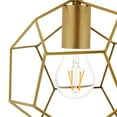 thumbnail image 3 of Pique Rose Gold Metal Ceiling Fixture (3088), 3 of 4