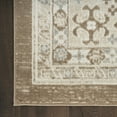 thumbnail image 4 of Nourison Serenity Home Vintage Ivory Mocha 5'3" x 7'3" Area Rug (5x7), 4 of 8