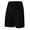 Black, variant on yillto Mens Casual Shorts 5 Inch Summer Loose Elastic Waist Comfy Breathable Athletic Jogger Shorts